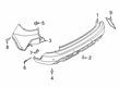 Diagram for 2020 Ford Escape Bumper - LJ6Z-17K835-CC