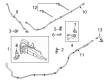 Diagram for 2021 Ford Bronco Sport Washer Reservoir - M1PZ-17618-A