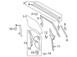 Diagram for 2022 Ford Bronco Window Regulator - M2DZ-7823209-B