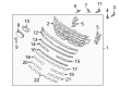 Diagram for 2020 Ford Expedition Grille - LL1Z-8200-BB