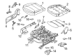 Diagram for 2023 Ford Maverick Seat Cover - NZ6Z-6062900-BA