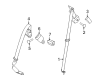 Diagram for 2024 Ford Edge Seat Belt - KT4Z-58611B69-AH