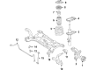 Diagram for Ford Transit Connect Axle Beam - KV6Z-5019-B