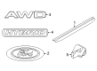 Diagram for 2023 Ford Maverick Emblem - NZ6Z-16605-A