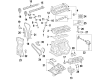 Diagram for 2021 Ford Transit Connect Cylinder Head Gasket - 8E5Z-6051-F