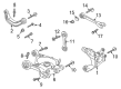 Diagram for Ford Mustang Lateral Arm - LR3Z-5K898-A