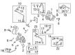 Diagram for Ford Escape Radiator Hose - K2GZ-6K679-C