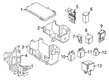 Diagram for 2022 Ford F-350 Super Duty Relay Block - LC3Z-14A068-A