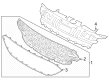 Diagram for 2020 Ford Escape Grille - LJ6Z-8200-BB