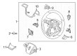 Diagram for 2021 Lincoln Nautilus Steering Wheel - MA1Z-3600-EA