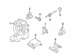 Diagram for 2022 Ford Transit Connect Air Bag Control Module - LT1Z-14B321-E