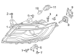 Diagram for Lincoln Continental Headlight - GA1Z-13008-C