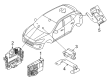 Diagram for 2020 Ford Escape Body Control Module - LX6Z-15604-Y