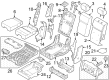 Diagram for 2023 Ford F-250 Super Duty Seat Cover - NL3Z-1864416-CA