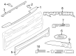 Diagram for 2021 Ford F-150 Emblem - ML3Z-9942528-AA