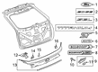 Diagram for 2023 Ford Edge Emblem - KT4Z-8213-B