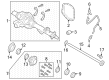 Diagram for 2023 Ford F-250 Super Duty Axle Shaft - PC3Z-4234-B