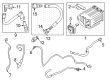 Diagram for 2023 Ford Transit PCV Hose - LK4Z-9D667-G