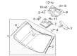 Diagram for 2023 Lincoln Navigator Windshield - NL7Z-7803100-B