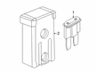 Diagram for 2022 Ford Explorer Fuse - GU5Z-14526-BCA