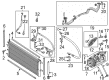 Diagram for 2021 Lincoln Nautilus A/C Hose - K2GZ-19A834-L