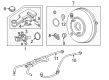 Diagram for Lincoln MKZ Brake Booster Vacuum Hose - HG9Z-9C490-F