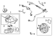 Diagram for 2023 Ford Maverick Brake Booster - PZ6Z-2005-A