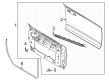 Diagram for 2023 Ford Bronco Door Seal - M2DZ-7820531-B