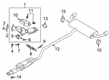 Diagram for 2023 Ford Edge Catalytic Converter - L2GZ-5E212-A