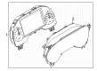 Diagram for 2024 Ford E-350/E-350 Super Duty Instrument Cluster - LC2Z-10849-B