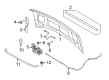 Diagram for Ford E-350/E-350 Super Duty Lift Support - 8C2Z-16826-C