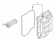 Diagram for 2020 Ford Escape Automatic Transmission Filter - J1KZ-7B301-A