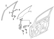 Diagram for Ford EcoSport Window Run - FN1Z-7421596-F