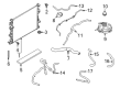 Diagram for 2021 Lincoln Corsair Radiator Hose - LX6Z-8063-A