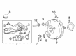 Diagram for Lincoln Brake Master Cylinder - J2GZ-2140-A