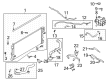 Diagram for 2022 Ford Bronco Radiator Hose - MB3Z-8286-E