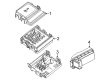 Diagram for Ford Maverick Relay Block - NZ6Z-14A068-B