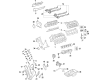 Diagram for 2021 Ford Mustang Cylinder Head Gasket - KR3Z-6051-D