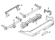 Diagram for Ford Maverick Bumper - NZ6Z-17K835-AB