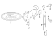 Diagram for 2022 Ford Bronco Emblem - N2DZ-7842528-Z