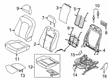 Diagram for 2021 Ford F-350 Super Duty Seat Heater - LL3Z-14D696-B