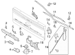 Diagram for 2024 Ford F-250 Super Duty Door Handle - ML3Z-9943400-NBPTM