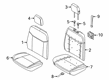 Diagram for 2020 Ford Ranger Seat Cover - LB3Z-2160081-CA