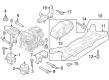 Diagram for Ford Mustang Engine Mount Torque Strut - PR3Z-6031-A