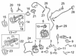 Diagram for 2021 Ford F-150 Temperature Sender - LC3Z-12B579-B