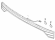 Diagram for Lincoln Bumper Reflector - LC5Z-13A565-B