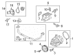 Diagram for 2020 Ford Fusion Water Pump - 4S4Z-8501-E