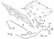 Diagram for 2022 Ford Bronco Hood - N2DZ-16612-A