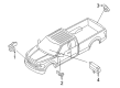 Diagram for 2022 Ford F-150 Body Control Module - ML3Z-14G647-FCA