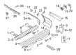 Diagram for 2023 Ford Transit Bumper - KK4Z-16758-CC